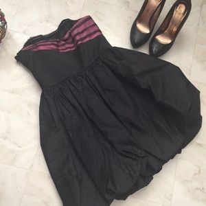 Vintage Alice & Olivia strapless bubble mini dress